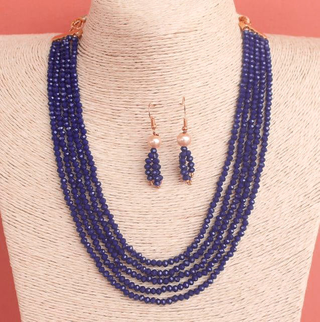 Blue & White Chinoiserie Pearl Necklace | Designs by Laurel Leigh